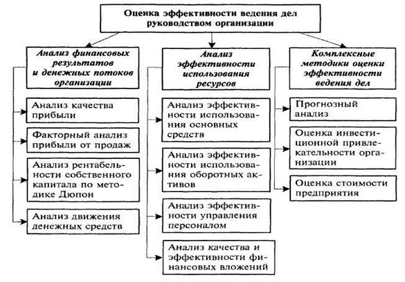 Анализ организационной эффективности