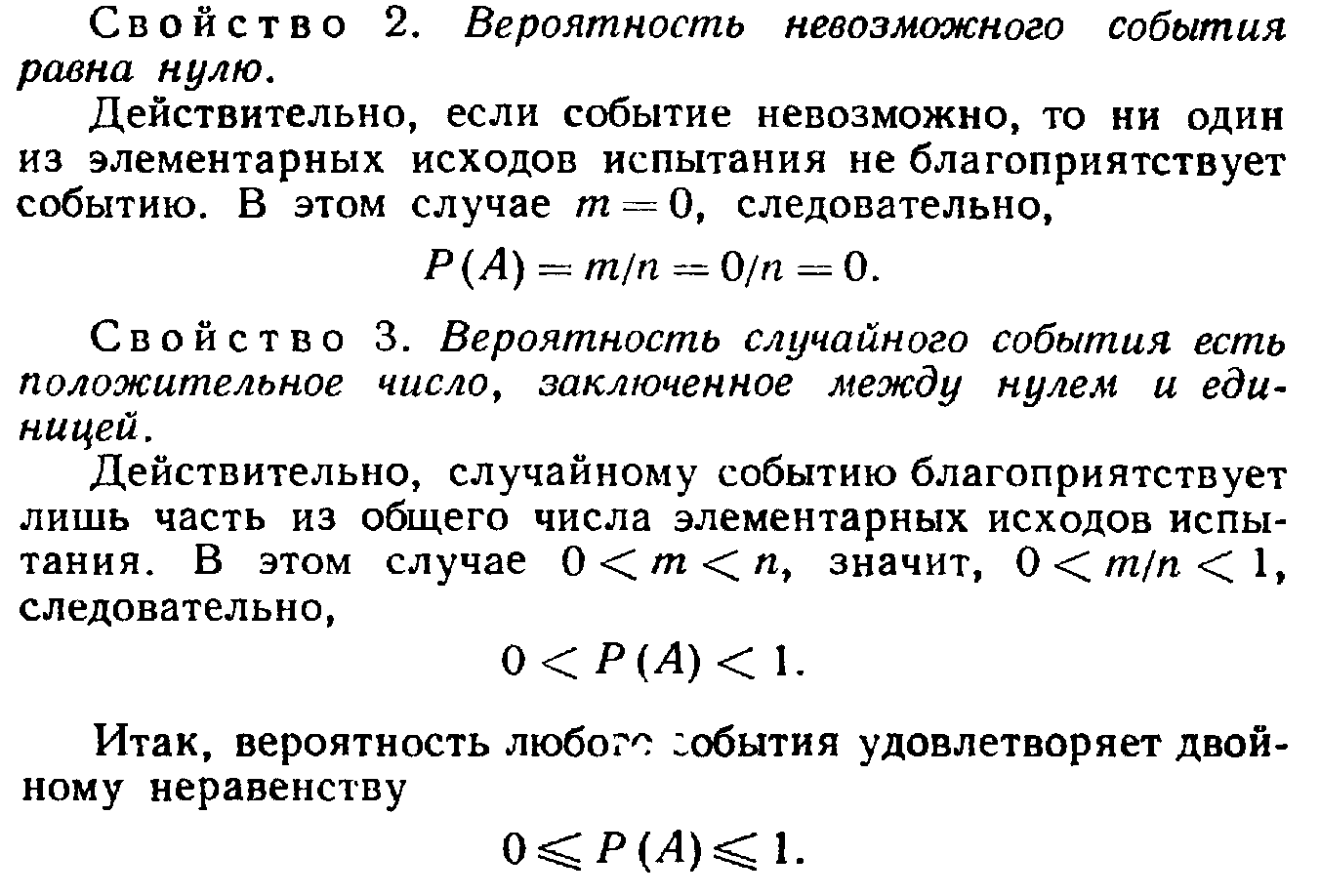 Нулевая вероятность