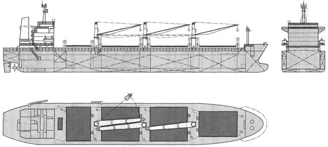 Контрольная работа по теме Универсальное сухогрузное однопалубное судно