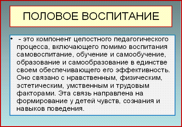 Проблемы полового воспитания. Модели полового воспитания. Половое воспитание форум.