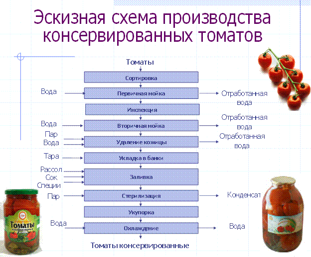 Технологическая схема компота