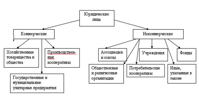Схема юр лиц