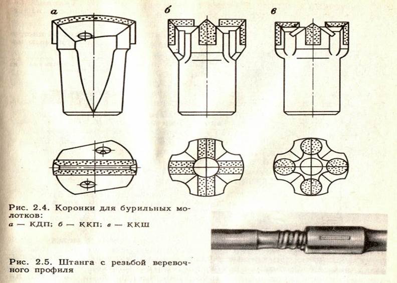 Чертеж алмазной коронки