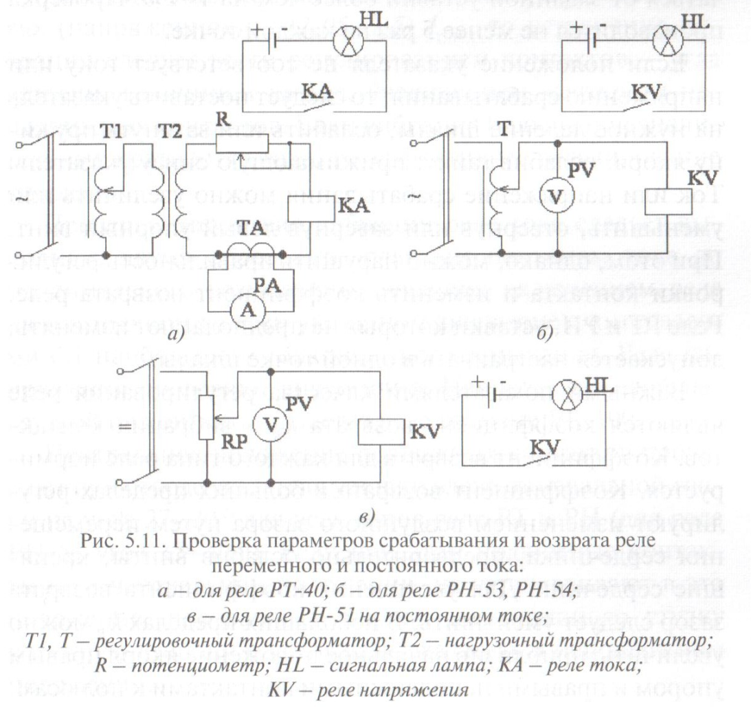 Схема реле тока рт 40