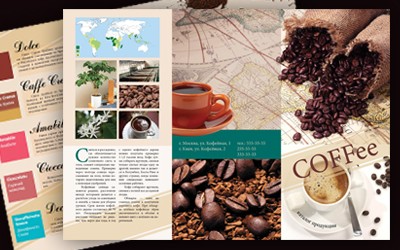 Как сделать лифлет в indesign