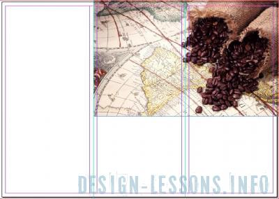 Как сделать лифлет в indesign