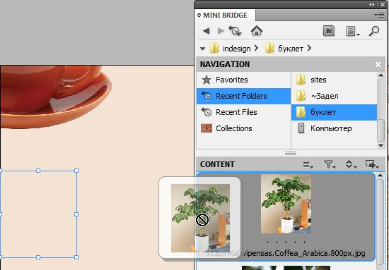 Как сделать лифлет в indesign