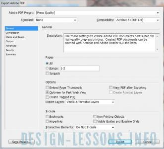 Как сделать лифлет в indesign