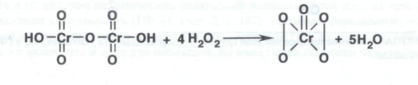 Гидрокарбонат натрия и пероксид водорода. Пероксид хрома структура. Образование надхромовой кислоты. Реакция образования надхромовых кислот. Реакция образования надхромовой кислоты.