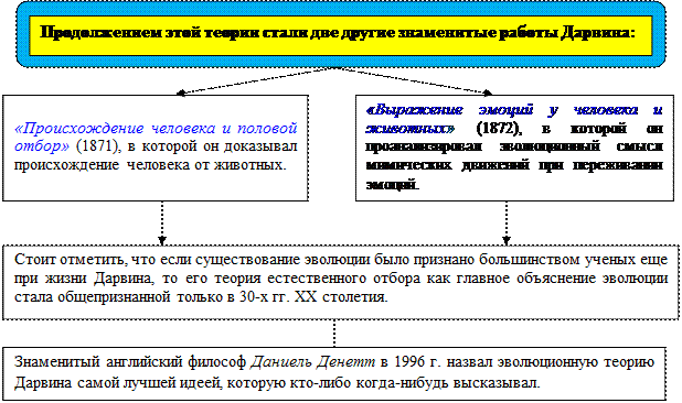Логическая структура дарвинизма схема