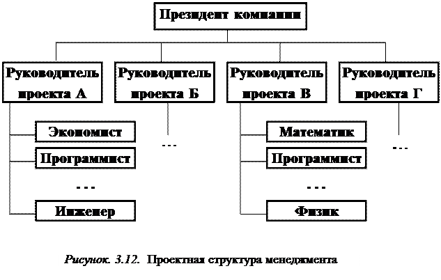 Организационно управленческая структура проекта Сведения об образовательной организации