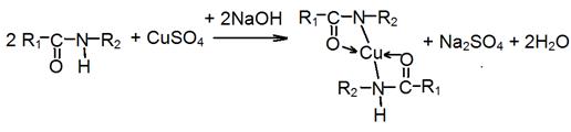 Сульфат меди ii naoh. Яичный белок и сульфат меди реакция. Яичный белок + сульфат меди 2. Белок и сульфат меди реакция. Реакция биурета с сульфатом меди 2.