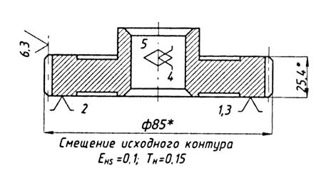 Зубонарезная операция эскиз