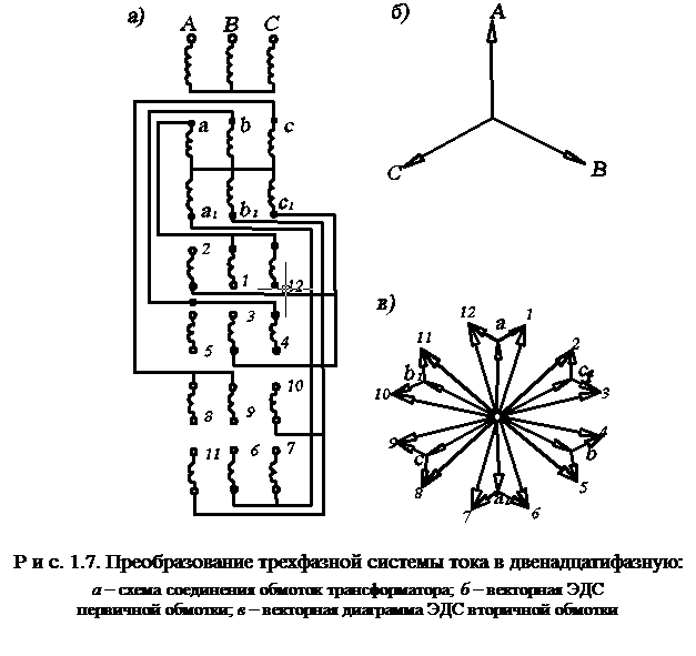 3х фазная схема 3х фазная схема