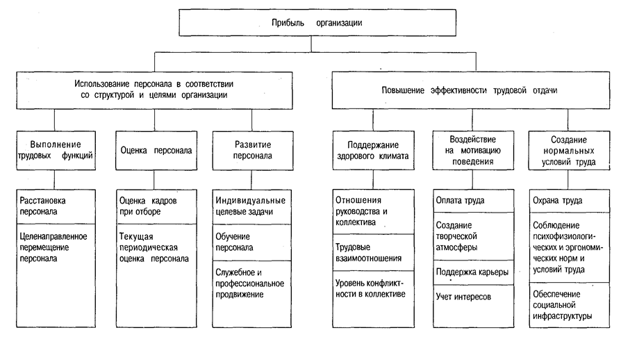 Структура персонала схема