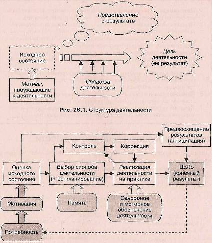 Деятельность психология кратко