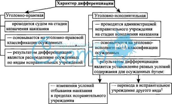 Дифференциация уголовного наказания. Дифференциация уголовного наказания. Индивидуализация ответственности и наказания при соучастии. Исполнение уголовных наказаний в отношении военнослужащих. Дифференциация уголовного наказания.