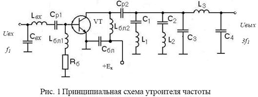 Умножители частоты на транзисторах схема