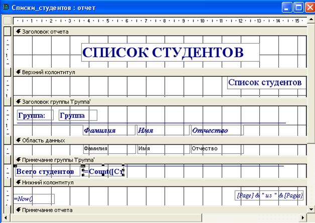 примечание отчета