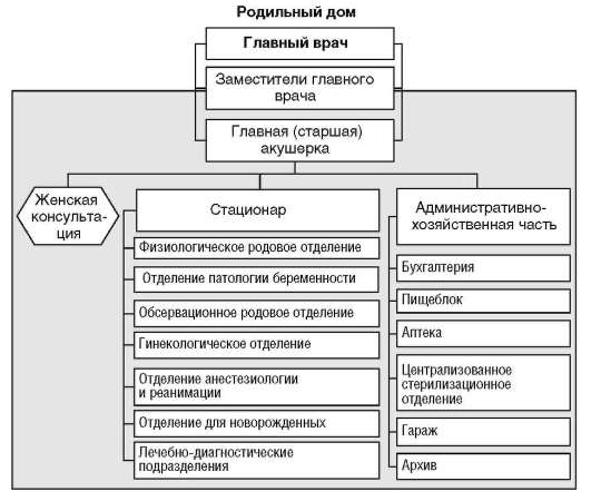 Схема родильного дома