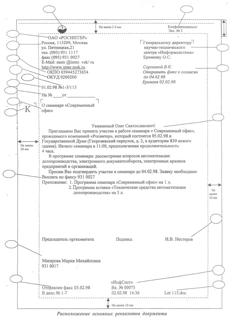 Местоположение письмо. Расположение реквизитов на бланке документа по ГОСТУ. Расположение реквизитов ДОУ. Документ с реквизитами образец. Схема расположения реквизитов документов.