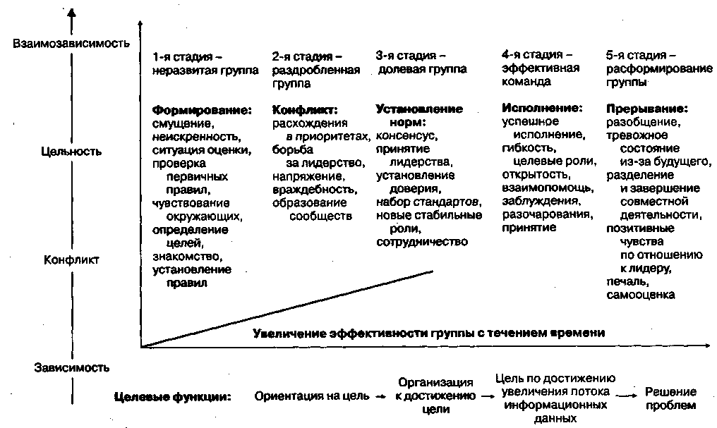 Стадии и уровни развития группы презентация