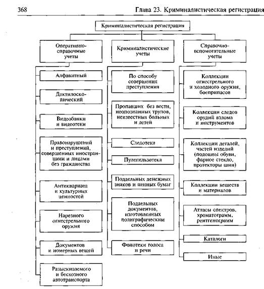 Какие криминалистические учеты