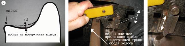 Допуски дефектов колесной пары. Равномерный прокат под погрузку. Кольцевые выработки на колесной паре. Равномерный прокат под погрузку. Кольцевые выработки на поверхности катания колеса локомотива.