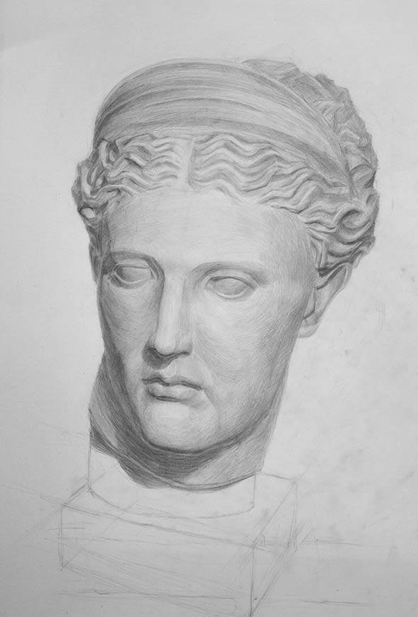 Рисунок гермеса голова