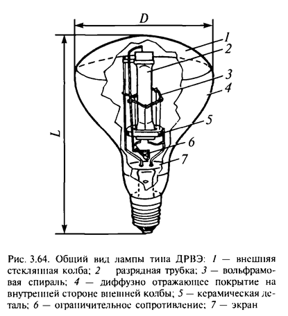 Схема лампы дрл