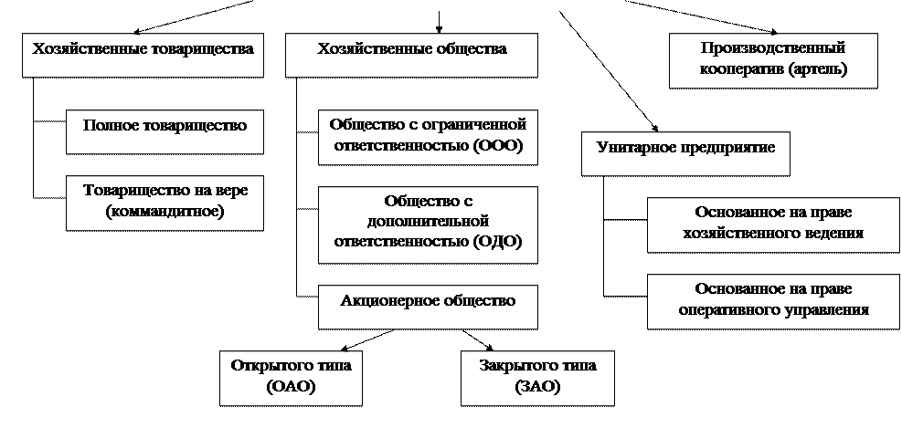 Хозяйственные организации это акционерное общество