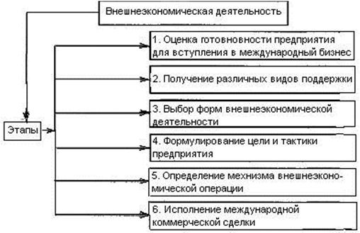 Этапы функционирования организации