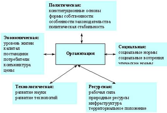 Особенности построения организаций